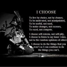 a black and white photo with a poem written on it that says i choose to live by choice, not by chance