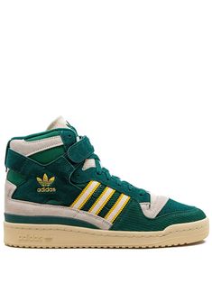 dark green calf suede signature 3-Stripes logo logo print to the side round toe front lace-up fastening ankle touch-strap fastening branded insole rubber sole These styles are supplied by a premium sneaker marketplace. Stocking only the most sought-after footwear, they source and curate some of the most hard to find sneakers from around the world. Adidas Leather High-top Sneakers With Three Stripes, Green Adidas Sneakers With Laces, High-top Leather Skate Shoes With Three Stripes Branding, Green Adidas Lace-up Skate Shoes, Adidas Custom Green Sneakers With Laces, Green Mid-top Sneakers With Boost Midsole, Leather High-top Sneakers With Three Stripes Branding, Green Leather Sneakers With Three Stripes Branding, Leather Lace-up High-top Sneakers With Three Stripes Branding