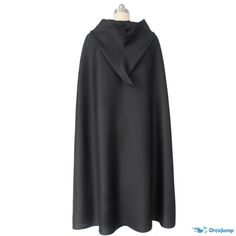 OrcaJump - Orcajump - Juego de rol de Halloween adulto Templario capa manto túnica ropa medieval - Venta Final Medieval Costume, Black And White Fabric, Medieval Clothing, Cloak, White Fabrics, Role Playing, Nun Dress, Black Hoodie, Cosplay Costumes