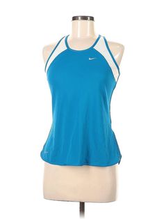 Nike Active Tank Size: Medium Activewear - used. No Fabric Content | Nike Active Tank Top: Blue Activewear - Size Medium Nike Blue Sleeveless Tank Top, Blue Activewear, Active Tank Tops, Nike Blue, Active Wear For Women, Handbags For Women, Active Wear, Women Handbags, Tank Top