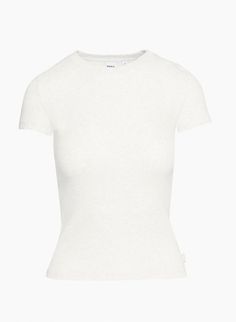 RIBBED T-SHIRT | Aritzia Aritzia Clothes, Outfit Png, Go To Japan, Cute Lazy Outfits, Simple Trendy Outfits, Birthday Wishlist, Really Cute Outfits, Romper With Skirt, Things I Need