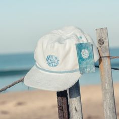 5 Panel Snap Back Corduroy with optional Cord Designed after the 80's Surf era Surf Hat, Surf Hats, Corduroy Hat, Canvas Hat, 5 Panel Hat, Nature Hikes, Surf Outfit, Panel Hat, Cool Hats