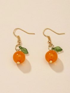 Fruit Jewelry, Fruit Earrings, Orange Earrings, Style Gothic, Bijoux Diy, Dream Jewelry, Pretty Jewellery