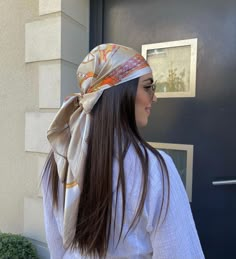 Head Scarf, Hair Inspo, Long Hair, Braids, Fashion Inspo, Ootd, Hairstyles, Hair Styles, Makeup