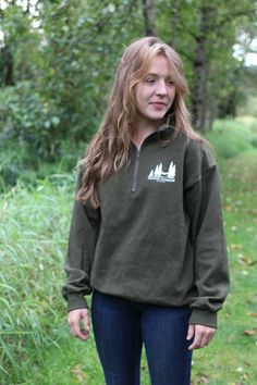 These are great cozy sweaters perfect for all your fall adventures.  Locally made and designed in Vancouver BC All sizes are unisex Fall Adventures, Quarter Zip Hoodie, Quarter Zip Sweater, Vancouver Bc, Zip Sweater, Cozy Sweaters, Forest Green, Quarter Zip, Vancouver