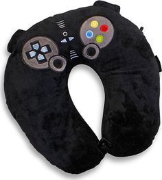 Video Game Controller Travel Neck Pillow Pillow Video, Travel Neck Pillow, Roll Pillow, Travel Pillows, Backpack Lunch Bag, Neck Pillow Travel, Soft Headbands, Car Cushion, Video Game Controller