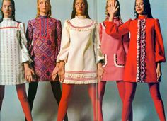 Women & Teen Fashions 1972: Defining the Seventies Style - Flashbak 1960 Fashion, 60s And 70s Fashion, Fashion 1960s, Fashion Teenage Girls, Seventies Fashion, 70’s Fashion