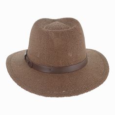 The Belfry Callisto is a lightweight and stylish safari hat made with durable paper straw. It offers some UV protection, making it a practical choice for outdoor activities. With its classic design, it's a timeless addition to any wardrobe. FEATURESMaterial: Paper StrawDimensions: 4" Crown, 2 1/2" Brim Band: Leather Lightweight Wide Brim Paper Straw Hat, Casual Brown Crochet Hat With Short Brim, Brown Casual Crochet Hat With Short Brim, Casual Woven Brown Sun Hat, Casual Brown Woven Sun Hat, Casual Brown Crochet Hat With Curved Brim, Lightweight Brown Fedora For Outdoor, Solid Straw Fedora Hat, Solid Color Straw Fedora