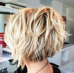 Der SHAGGY Bob! Wir zeigen Dir 10 Shaggy Bob Haircuts, die 2017 voll im Trend liegen! - Neue Frisur Savannah Crisley Hair Short, Inverted Bob Haircuts For Thick Hair, Long Pixie Hairstyles For Thick Hair, Shaggy Bob For Fine Hair Round Faces, Short Flippy Hairstyles, 2023 Hairstyles, Κούρεμα Bob, Blonde Hairstyle, Short Shag Haircuts