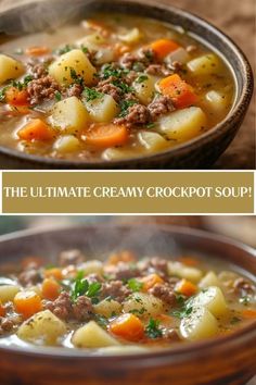 the ultimate creamy crockpot soup recipe