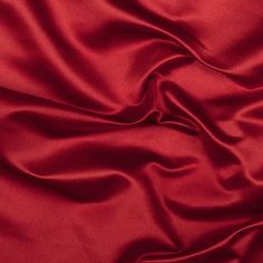 Red Silk Duchesse Satin Red Satin Fabric, Satin Curtains, Gem Ruby, Bridesmaid Attire, Gown Ideas, Duchess Satin, Mood Fabrics, Satin Saree, Silk Linen