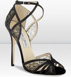 Jimmy Choo Black Lace Heels, Lace Sandals, Wear Perfume, Cinderella Shoes, Jimmy Choo Heels, Glitter Sandals, Lace Heels, Many Shoes, Shoes High Heels