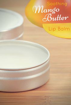 Soothing Mango Butter Lip Balm Recipe Mango Butter Lip Balm, Diy Beauty Tips, Healthy Lips, Diy Skin Care Recipes