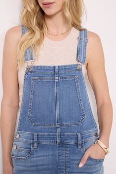 EVEREVE Women's Ever Overall Jeans, Size 31, Blue Overall Jeans, Fall Closet, Live Shop, Brand Style Guide, Fashion 101, Fp Movement, Fall Shopping, Tee Dress, Work Fashion