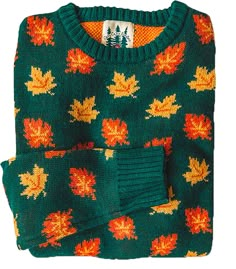 There's no feeling like leaf peeping in a big, cozy sweater on a brisk New England Fall day. Load up the family wagon, stop for some apple cider donuts, and have yourself an Autumn adventure to remember. Our Big Cozy Fall Leaf Sweater is made from the perfect, cozy wool blend with a heavy knit and a slightly oversized fit. Wear it over your favorite flannel. The Big Cozy Leaf Sweater is a pre-order item and ships on or around 8/10. Product Details: Hand Wash Cold, Air Dry or Dry Clean Woven Label 30% Wool 70% Acrylic blend Unisex Tailored Fit--Ladies should size down one size Imported Kiel James Patrick Sweater, Fall Knit Sweater, Kiel James Patrick, New England Fall, James Patrick, Fall Leaf, Cooler Look, Heavy Knit, Woven Labels