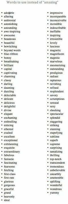 words to use instead of reading