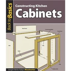 an instruction book on how to build cabinets