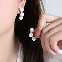 Affordable Exquisite Pearl Jewelry | Adorn Your Daily Life | NIF PEARL Elegant Pear-shaped Pierced Pearl Earrings, Hypoallergenic Pear-shaped Pearl Earrings, Elegant Pear-shaped Akoya Pearl Earrings, Luxury White Pear-shaped Pearl Earrings, Luxury Exquisite Pear-shaped Pearl Earrings, 3 Peas In A Pod, Random Jewelry, Peas In A Pod, Pea Pods