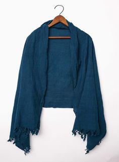 Bohemian Cotton Handloom Shawl, Bohemian Indigo Cotton Dupatta, Bohemian Linen Shawl, Traditional Cotton Scarf With Natural Dye, Traditional Cotton Scarves With Natural Dye, Blue Bohemian Scarf With Natural Dye, Bohemian Blue Scarf With Natural Dye, Indigo Handloom Cotton Dupatta, Indigo Cotton Handloom Dupatta