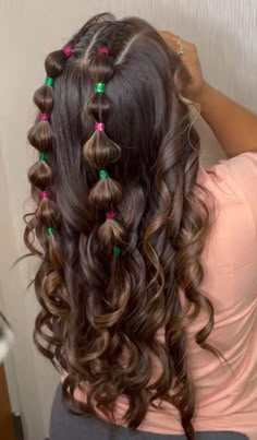 Chic Kids Long Hairstyles: Curly, Straight & School-Ready Looks Hairstyles For Long Hair Little Kids, Ten Year Old Hairstyles, Cute Hairstyles For Elementary School, 6th Grade Picture Day Hair, Hispanic Heritage Hairstyles, Hairstyle For Kids Long Hair, Hairstyles For Primary School, Long Hairstyles Girls Kids, Christmas Crazy Hair Day Ideas