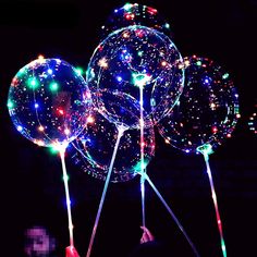 PRICES MAY VARY. CONTAINS: 6 LED string lights for slumber party, 10 pieces of bobo balloons, 6 balloon sticks, 1 air pump SIZE: 10ft(3 meters) LED string lights, 20 inches latex balloon, 70 cm balloon stick HOW TO INFLATE: Needs to inflate with air pump, or with helium by helium tank USAGE OCCASSION: Indoor or Outdoor, any Events, Birthday and Wedding Party, Christmas Celebrations WARRANTY: In case there is quality problem, you can apply for unconditional refund in the valid period 
Specificati Christmas Birthday Party Decorations, Bobo Balloons, Balloon Holders, Plastic Balloons, Balloons Wedding, Led Balloons, Clear Balloons, Christmas Birthday Party, Large Balloons