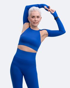 We love having fun with our workout wear, and if you do too, then we know you’re going to fall head-over-heels for this latest top by BetterMe. So much more than just your standard workout top, with this piece, all eyes are guaranteed to be on you. Done in a cropped fit with a unique sleeve detail and high neck design, this piece will come in handy for all your athletic endeavors and beyond! Try it out today.