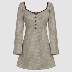 Women's Cider Tweed Corset Dress New With Tags - Never Worn - No Signs Of Folaws Or Defects Size Xs 10% Off Bundle Of 3 Or More Items Tweed Corset, Cider Dresses, Tweed Pattern, Hoco Dress, Corset Mini Dress, Dress Homecoming, Clothing Details, Latest Dresses, Tweed Dress