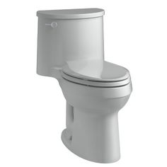 a white toilet with the lid up and no tank cover on, in front of a white background