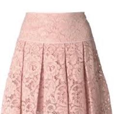 Lace Detail Throughout Side Zip Closure Color: Blush Pink Lace Skirt, Rok Mini, Lace Mini Skirt, Afrikaanse Mode, Outfit Trends, Beautiful Skirts, Skirt Design, Skirt Pattern, Printed Skirts