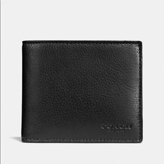 Brand New. Super Soft Material! Classic Coach Everyday Wallets, Classic Coach Wallets For Everyday Use, Coach Rectangular Everyday Wallets, Coach Business Bag With Interior Card Slots, Classic Coach Travel Wallet, Classic Coach Wallets For Daily Use, Everyday Coach Wallet With Removable Pouch, Coach Rectangular Wallet With Coin Pocket, Coach Wallet With Coin Pocket