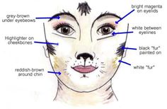 Cats Musical Makeup, Demeter Makeup, Cats The Musical Costume, Musical Makeup, Wolf Makeup, Jellicle Cats, Cats Face