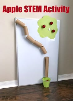 Fall Stem Challenges, Preschool Apples, Fall Stem Activities, Preschool Apple Theme, September Preschool, Apple Week, Stem Activities Preschool, Apple Lessons, Apple Preschool