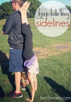 creative ways to keep kids busy on sidelines: what to do with kids instead of handing them your cell phone | @Melissa Squires Squires Squires & Doug Toys Outdoor Learning Activities, Teaching Mama, Entertaining Kids, Fun Things For Kids, Keep Kids Busy, Playing Soccer, Sticker Books, Afterschool Activities, Things For Kids