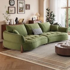 Concave Techie TB742776155022CTI&Color&Size Flared Arm Modular Sofa | Wayfair Green Couches, French Vintage Sofa, Modern Recliner Sofa, Modern Recliner, Green Couch, Unique Sofas, Simple Sofa, Room Redesign, Green Sofa