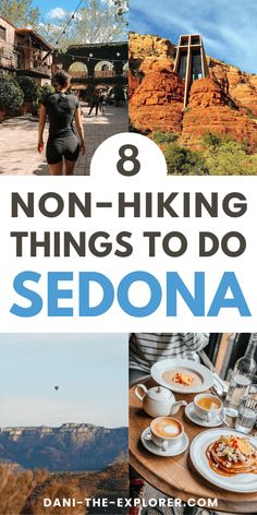 there are many things to do in sedona, including the mountains and cliffs