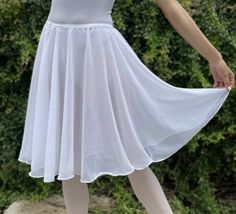 "As a former professional Ballerina with American Ballet Theatre, I know the importance of feeling beautiful, comfortable and confident in your dance wear!  Elevate your rehearsals with these exquisite knee length chiffon Ballet Skirts. Please note that all skirts are maximum 24\" long. If you prefer a shorter length, kindly specify your desired length in the \"Notes to Seller Box\" at checkout and I will gladly customize it for you. This skirt is lovingly crafted by hand, (by me!) specifically Twirling Skirt, Spring Costume, Ballet Fits, Ballet Skirts, Professional Ballerina, Ballerina Skirt, Dancer Gift, Ballet Inspiration, American Ballet Theatre