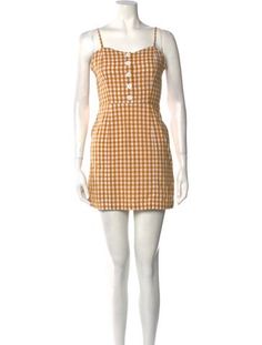 Petite Studio NYC Slip DressYellowPlaid PrintSleeveless with Square NecklineFit:Dresses by Petite Studio NYC typically fit true to size. Yellow Sleeveless Mini Dress For Picnic, Yellow Sleeveless Mini Dress For Picnics, Plaid Sleeveless Sundress, Plaid Sleeveless Summer Sundress, Yellow Summer Mini Dress For Picnic, Casual Yellow Mini Dress For Picnic, Yellow Casual Mini Dress For Picnic, Yellow Sundress For Summer Picnic, Yellow Summer Sundress For Picnic