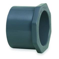 an image of a blue plastic pipe fitting