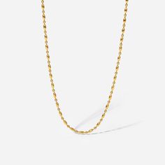 The Gold Beads Necklace, with its series of delicate 18k gold-plated beads, offers understated elegance. Its simple yet sophisticated design is perfect for both everyday wear and special occasions, complementing any outfit. Classic Everyday Chain Necklace With Round Beads, Everyday Classic Chain Necklace With Round Beads, Minimalist Single Strand Beaded Necklace, Delicate Single Strand Gold Chain Necklace, Dainty Gold Beaded Necklace With Delicate Chain, Everyday Yellow Gold Necklaces With Beaded Chain, Gold Minimalist Single Strand Beaded Necklace, Minimalist Yellow Gold Necklace With Beaded Chain, Minimalist Gold Single Strand Beaded Necklace