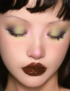 Maquillage Goth, Grwm Aesthetic, Cute Eye Makeup, Douyin Makeup, Smink Inspiration, Dope Makeup