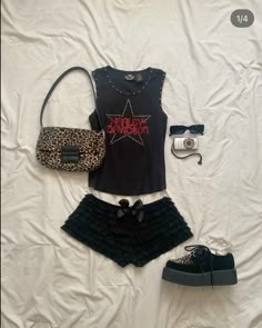 Concert Outfit Rock, Rockstar Gf, Festival Looks, Fit Ideas