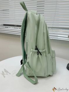 Bird in Bag - Backpack with Decorative Patch - Perfect for Outdoor, Travel and Back to School for College, University and High School Students, Including Graduates Style Preppy, College University, Classic Backpack, School Students, High School Students, Bird In Bag, Outdoor Travel, Backpack Bags, Back To School