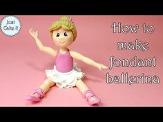 Make Fondant, Ballerina Tutorial, Fondant People Tutorial, Fondant Ballerina, Fondant Lion, Fondant Girl, Fondant Torte, Fondant People, Kids Cake Toppers