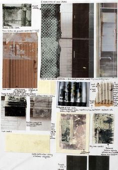 an assortment of different types of paint samples