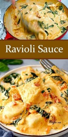 Indulge in the richness of this creamy, easy ravioli sauce recipe! Made with canned tomatoes, this simple sauce is the perfect complement to your favorite ravioli for a comforting meal. Try it today and enjoy every bite! Creamy Ravioli Sauce, Easy Ravioli Sauce, Creamy Ravioli, Ravioli Sauce Recipe, Easy Ravioli, Ravioli Recipes, Ravioli Sauce, Homemade Ravioli, Ravioli Recipe