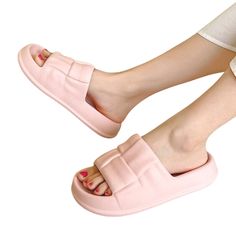 The Woven Slides are perfect for a picnic and a great night out on the town! These slides go well with a summer dress or beach attire and will keep you cool in the warmer months. The single front strap has a woven design that sits comfortably on the top of your foot. Synthetic Slip-on Slides For Day Out, Pink Slide Slippers For Summer, Comfortable Pink Summer Slippers, Pink Slide Flip Flops For Summer, Pink Open Toe Slippers For Summer, Summer Open Toe Pink Slippers, Summer Pink Open Toe Slippers, Casual Pink Summer Slippers, Pink Open Toe Slides For Summer