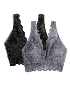 PRICES MAY VARY. Bralettes are perfect for when you want to feel comfortable but still look cute. The Smart&Sexy Signature Lace Deep V Bralette can be worn around the house or dressed up under your favorite tops. A wireless push-up bra, you won't believe how much lift this bralette can give! This bralette top features removable triangle cups for padding so you can customize your support. All-over lace bralette features extra wide front camisole straps, and a gorgeous deep V plunging neckline in Shifting Wardrobe, Lace Bralette Top, Amazon List, House Wear, Aesthetics Fashion, Pretty Bras, Best Travel Accessories, Clothing Shopping, Bralette Tops