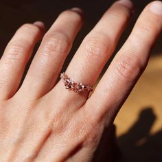 Cherry Blossom Ring Sakura Ring Silver/gold/rose Gold/white | Etsy Cherry Blossom Ring Engagement, Delicate Diamond Wedding Jewelry, Dainty Marquise Cut Promise Rings, Wedding Diamond Jewelry, Flower Shaped Rose Cut Diamond Wedding Rings, Rose Gold Flower Shaped Crystal Wedding Ring, Delicate Rose Gold Jewelry For Proposal, Tiny Elegant Flower Ring For Weddings, Rose Gold Crystal Ring For Proposal