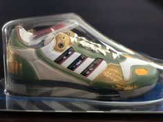 Boba Fett Mandalorian, Adidas Star Wars, Star Wars Shoes, Adidas Star, Blister Pack, Adidas Originals, Designer Shoes, Adidas Sneakers