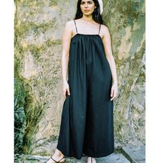 Ozma Of California Vera Jumpsuit Regan Silk Noil Black Xs Brand New Vera Jumpsuit Regan Silk Noil Black Xs - Relaxed Fit Bought It Last Month For Vacation But Never Wore It Chest: 21" Hip: 25" Inseam: 22" Outseam: 43.5" #Shainamote #Rudyjude #Ozma #Californiachic Sold Out In This Size Black Relaxed Fit Jumpsuits And Rompers For The Beach, Black Beach Overalls And Rompers, Black Relaxed Fit Jumpsuits And Rompers For Vacation, Black Relaxed Fit Jumpsuit For Vacation, Relaxed Fit Black Jumpsuit For Vacation, Black One-piece Jumpsuit For Vacation, Black Overall Jumpsuit For Vacation, Black Overall Jumpsuits And Rompers For Vacation, Black Overalls Jumpsuit For Vacation